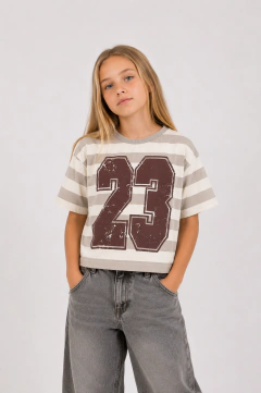 Remera Rayada 23