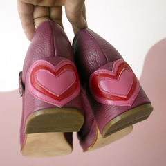 Bombón Corazón Rojo y Rosa - comprar online