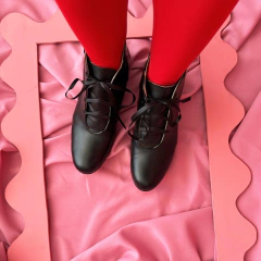 Bota Bubbaluu Black - Taco Bombón