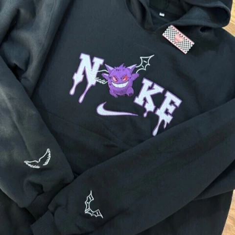 Buzo Duki Gengar (con puños bordados) - comprar online