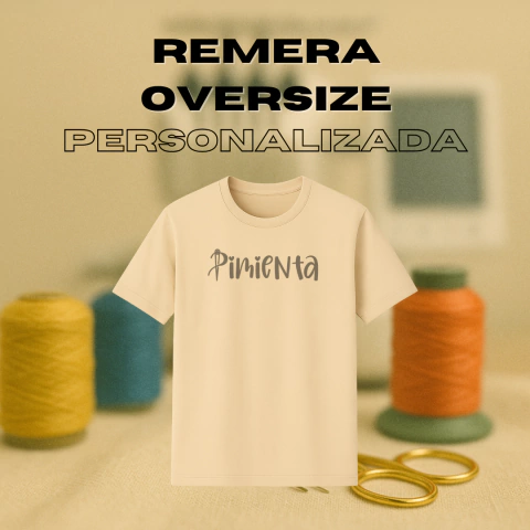Remera Oversize (Diseño personalizado) - comprar online