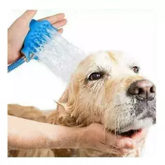 Duchador Manguera Cepillo Masajeador Para Baño Mascotas - Blacklist