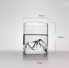 Vaso Montaña Cristal Whisky Mediano - tienda online