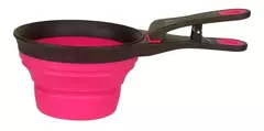 Taza Medidora Alimento Perros Gatos Semillas Plegable Broche - comprar online
