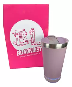 Imagen de Vaso Termico Parlante con Tapa y Abridor