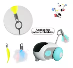 Juguete Gatos Raton Interactivo Smart Recargable Con Control - comprar online