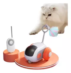 Juguete Gatos Raton Interactivo Smart Recargable Con Control - comprar online