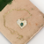 Collar Cuore | Bronce enchapado en oro 18 k - EMUNĀ