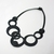 Collar Olivia Corto | Cuero Negro - comprar online