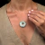 Collar Verbena | Cadena de Bronce y Piedra reconstituida - comprar online