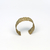 Pulsera | Esclava Dijon en bronce pulido - EMUNĀ