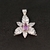Dije Hojas | Plata y Piedra Amatista Facetada - EMUNĀ
