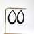 Aros Gotas Grandes | Pvc - comprar online