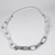 Collar Moebius Transparente Blanco | Pvc - EMUNĀ