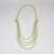 Imagen de Collar Cascada Amarillo | Pvc