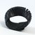 Pulsera Organic | Cuero Negro - EMUNĀ