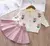 Conjunto Infantil Tricô Love Flower - loja online