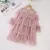 Vestido Chiffon Estrelinhas Manga Longa - comprar online
