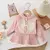 Conjunto Infantil Tricô Coração Saia Plissada - loja online