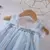 Vestido de Tule Florzinhas