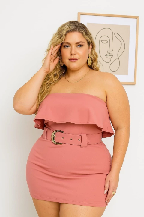 Macaquinho Peplum - comprar online