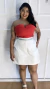 Short Saia Alfaiataria - Tendências e Estilo Moda Plus