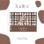 Livro do bebê Xadrez marrom - comprar online