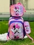 Kit Mochila Escolar Infantil Rodinhas Minnie Rosa Volta As Aulas - comprar online