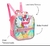 Imagem do Kit Mochila Escolar Infantil Rodinhas Unicórnio fofo Volta As Aulas