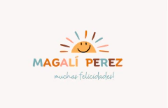 Tarjeta personal infantil - sol multicolor en internet