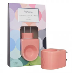 Aromatizador Elétrico Colors Candy Rosa - Via Aroma
