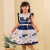 Vestido Infantil Casual Estampa Listras com Flores - comprar online