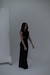 Vestido Longo Assimétrico Cirre na internet