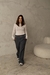 Calça Alfaiataria Cós Duplo Destacável - comprar online