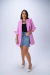 MINISSAIA JEANS ZÍPER LATERAL