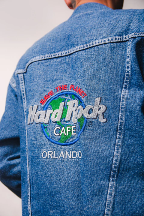 Jaqueta Jeans Hard Rock