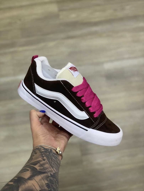 TENIS VANS SKNU -Skol BLAK TRUE WHITE
