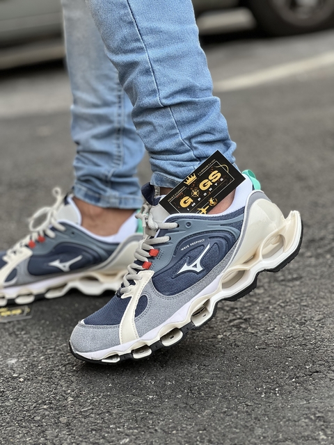 TÊNIS MIZUNO- PROPHECY BETA 2/ AZUL/CINZA IMPORTADO