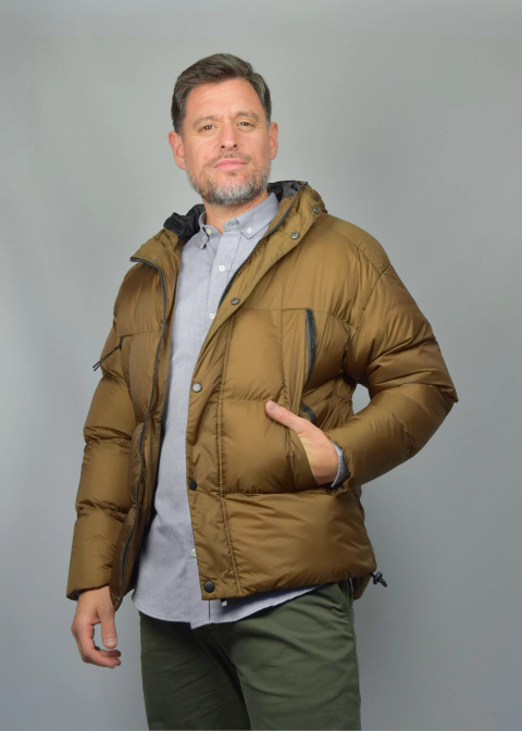 Campera Aspen Inflada C-capucha - comprar online