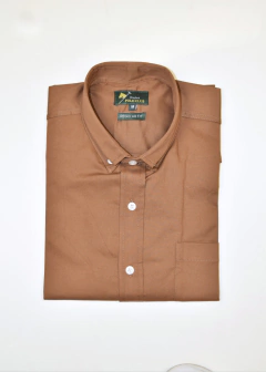 Camisa Regular Leon Gabardina-lisa M-l - tienda online