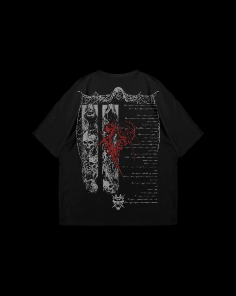 Camiseta Premium Oversized Anime – Requiem - comprar online