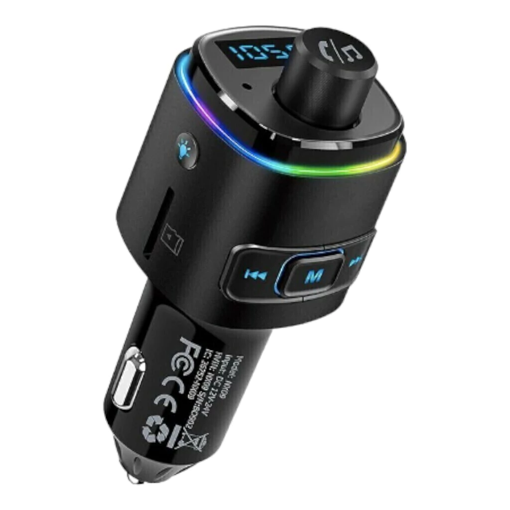 Transmisor FM Bluetooth encendedor 12v