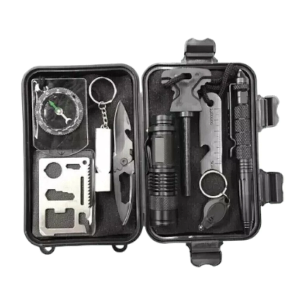 Kit Táctico De Supervivencia 10 En 1