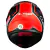 Capacete Ls2 Rapid Ff353 Doom Preto Vermelho Fosco na internet