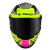 Capacete LS2 FF358 Classic S Digital Preto Amarelo Rosa C/ Spoiler - loja online
