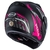 Capacete Peels Mirage Living Preto Rosa Fosco C/ Viseira Interna - S2 Motos