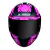 Capacete Ls2 Rapid Ff353 Cromo Preto Rosa Fosco - S2 Motos