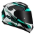 Capacete Norisk Razor Speedmax Preto Verde Água Brilhante - comprar online