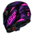 Imagem do Capacete Ls2 Classic FF358 Tank Rosa Roxo Preto Brilhante