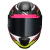 Capacete Norisk Razor Speedmax Preto Rosa Amarelo Fosco na internet